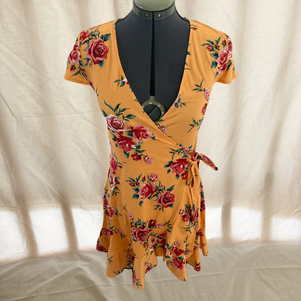 H&M Yellow Floral Dress